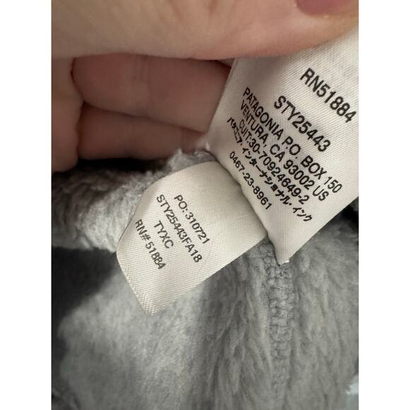 Patagonia Re-Tool‎ Snap-T Pullover Gray Size Medium - Picture 5 of 5